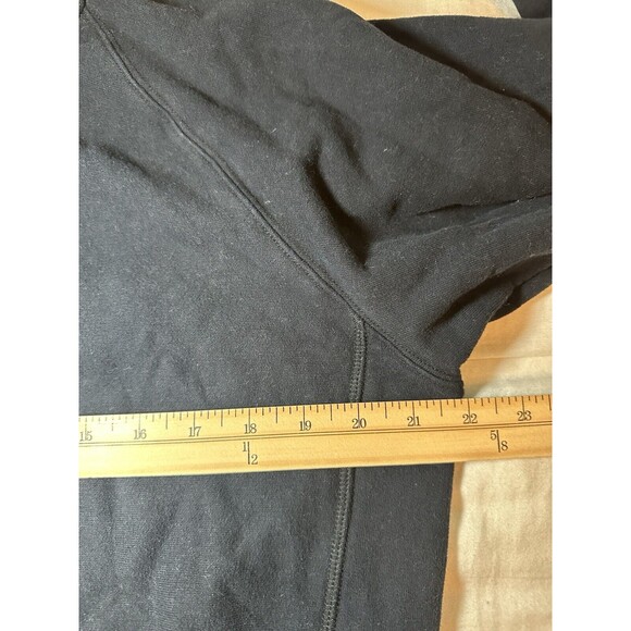 Thakoon Drawstring Gray Black Hoodie Sweater Pullover 100%‎ Cotton Women's LARGE - Picture 10 of 11